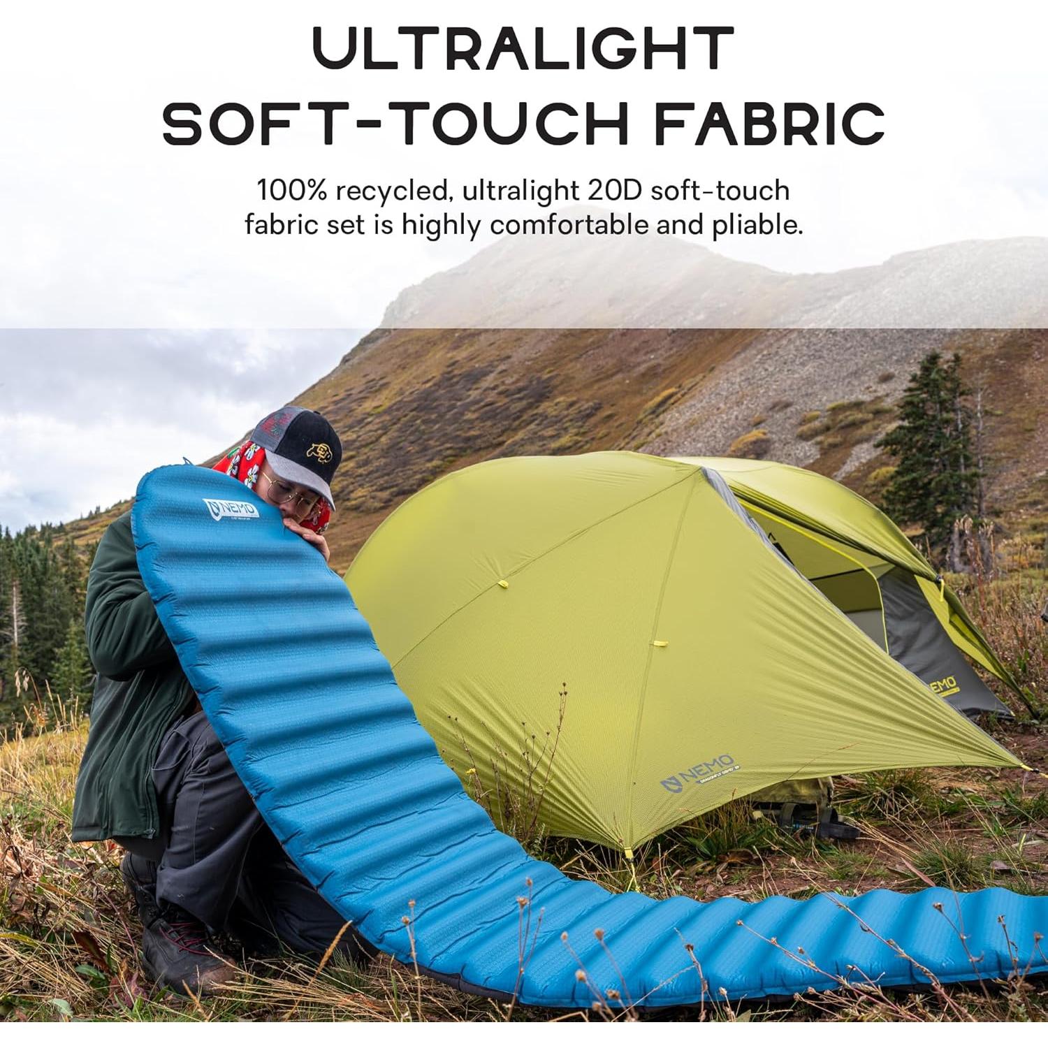 Colchón Autoinflable NEMO Flyer Regular 0.66 kg Abismo