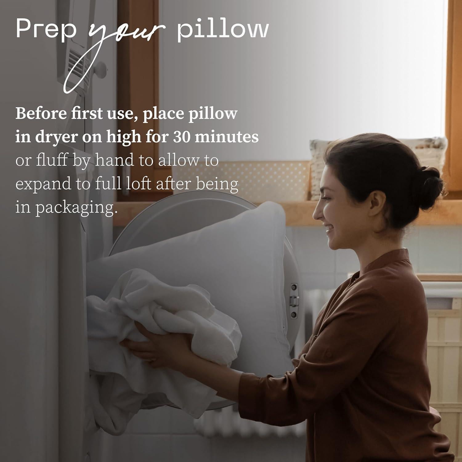 Juego de 2 Almohadas Ajustables Coop Home Goods Queen