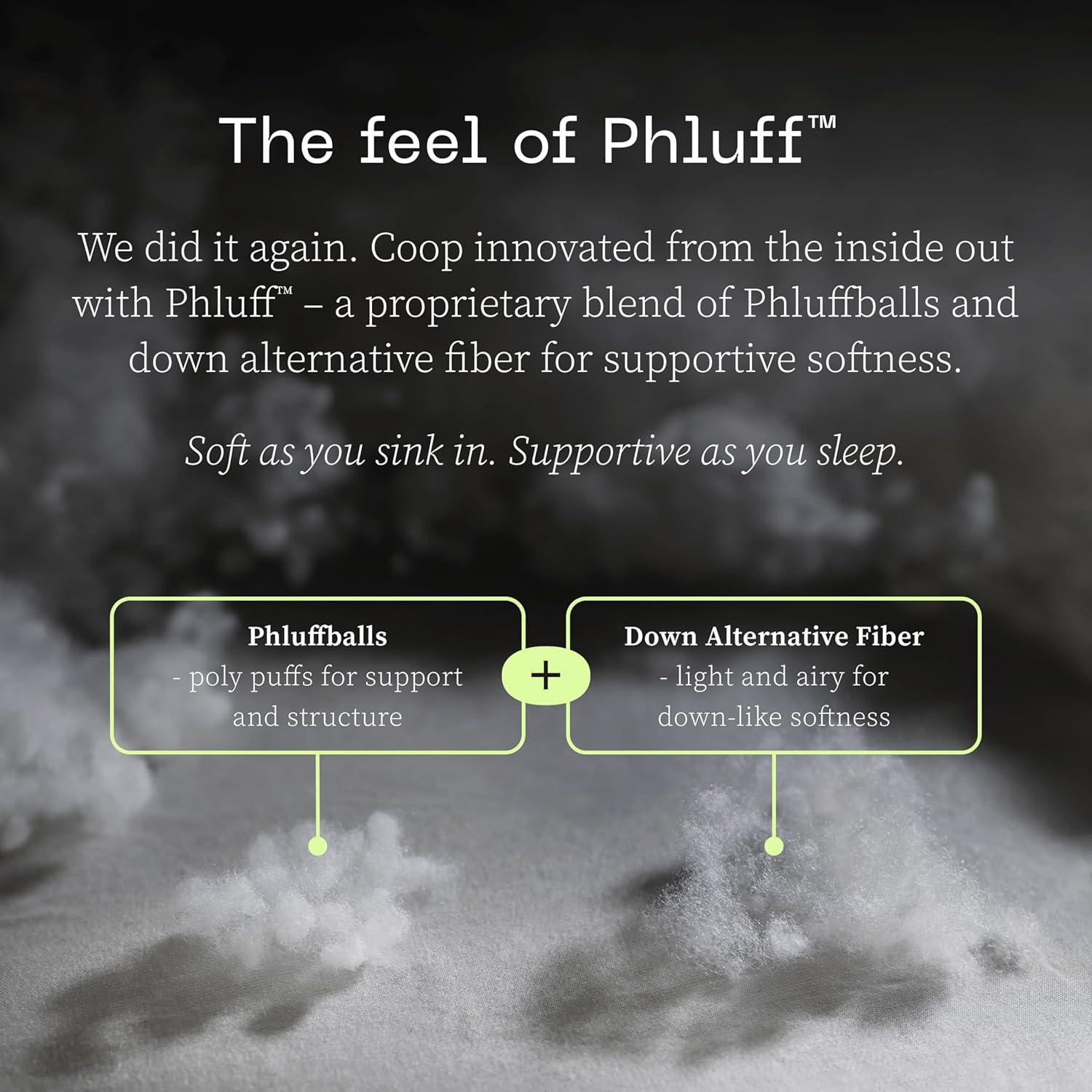 Juego de 2 Almohadas Ajustables Coop Home Goods Queen