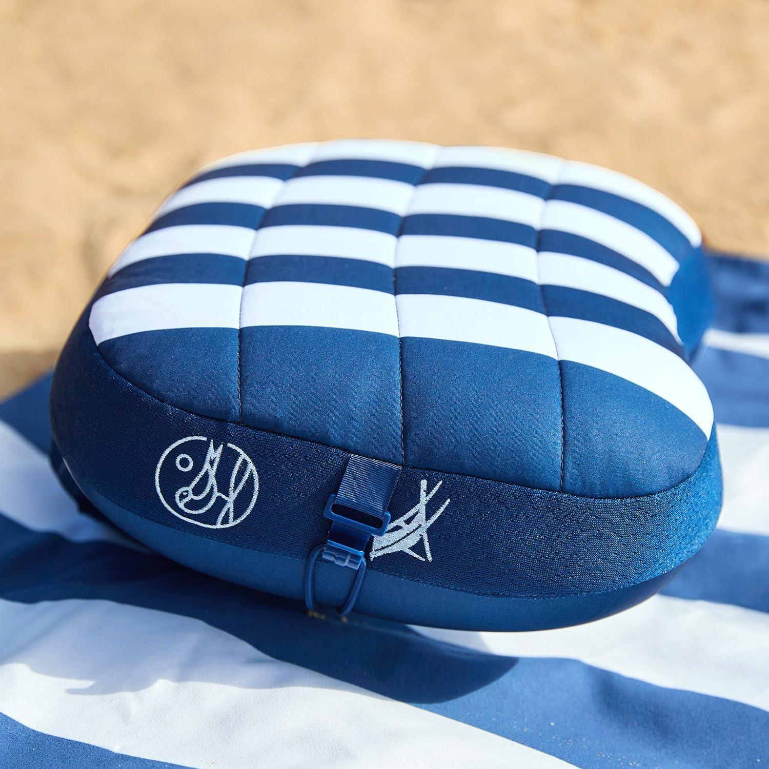 Almohada de Playa Ballast Rayas Azules 35.5x27.9 cm