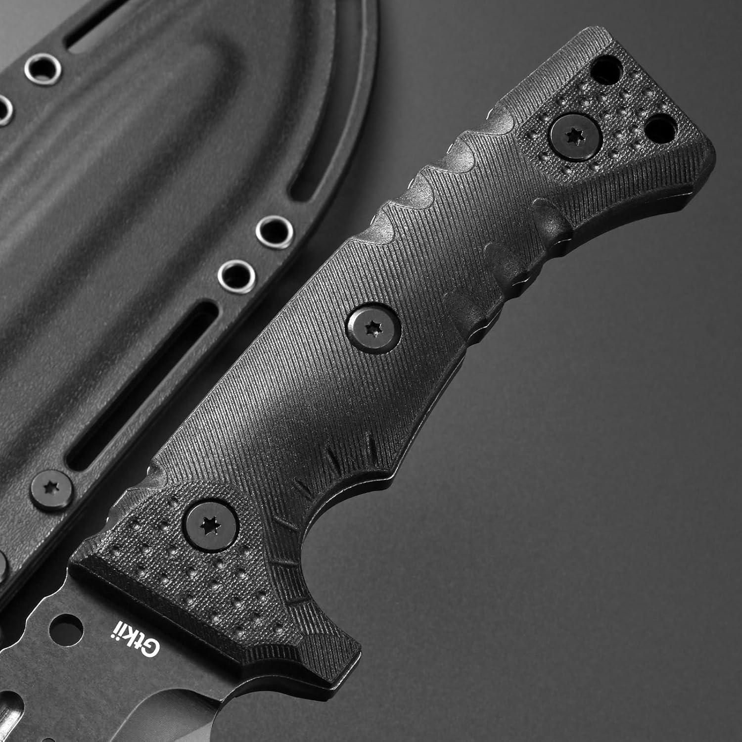 Cuchillo Fijo Gtkii GTK8 Acero DC53 31.5cm Mango Nylon