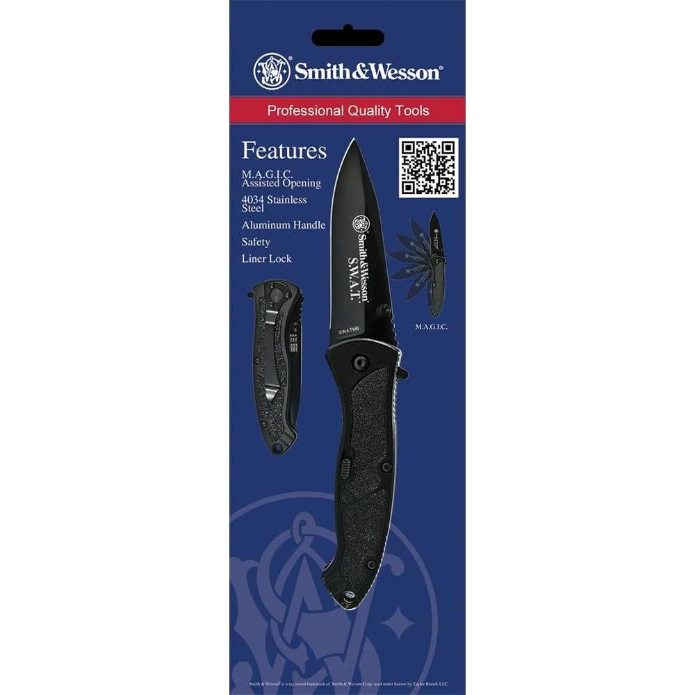 Cuchillo Plegable Smith & Wesson SWATMB 8.2 cm Acero Inoxidable