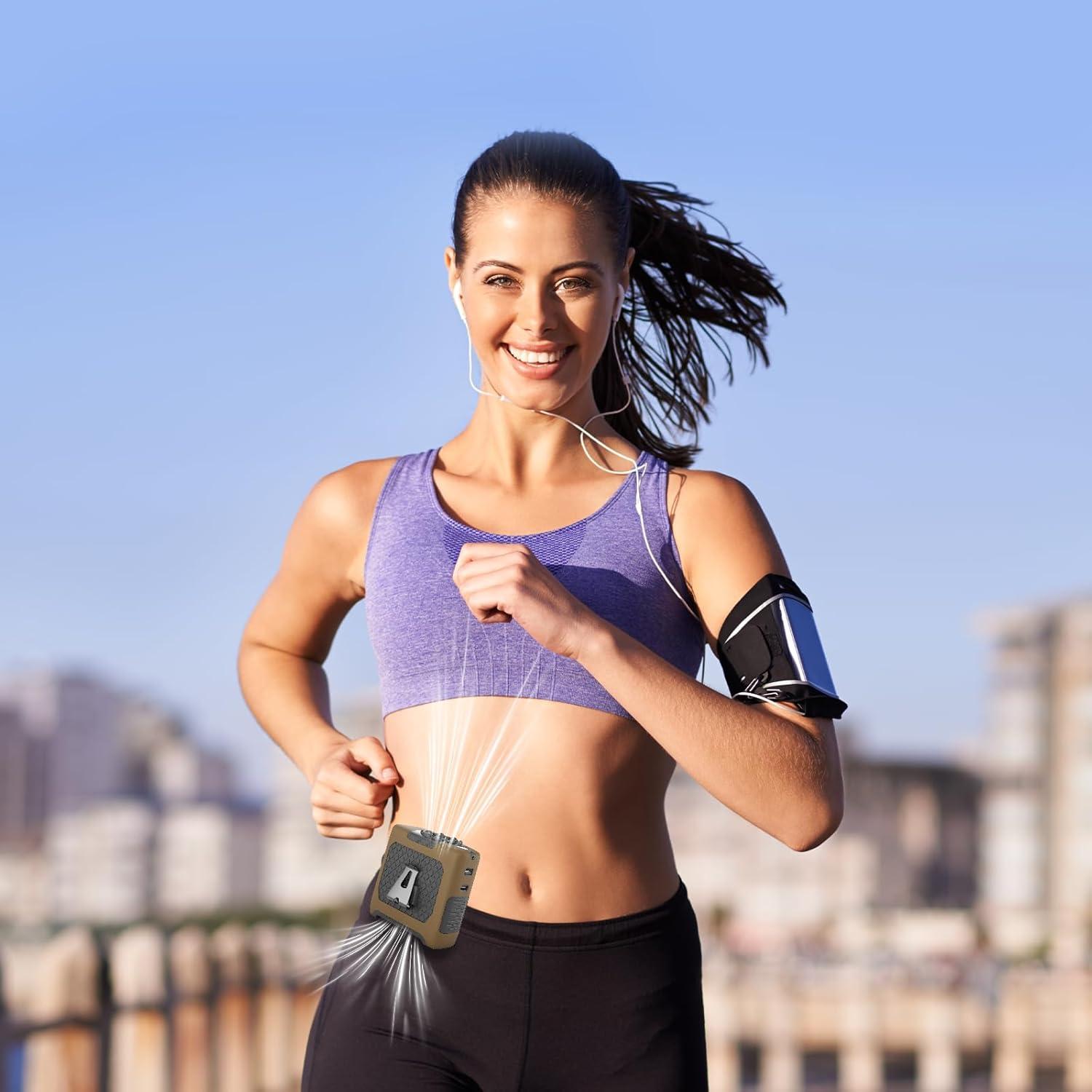 Ventilador Personal Portátil FANSYJKJ 5 Velocidades 10000mAh