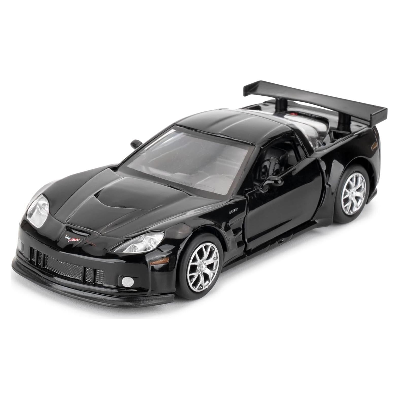 Coche de Juguete Chevrolet Corvette C6R 1/36 RMZ City Retroceso