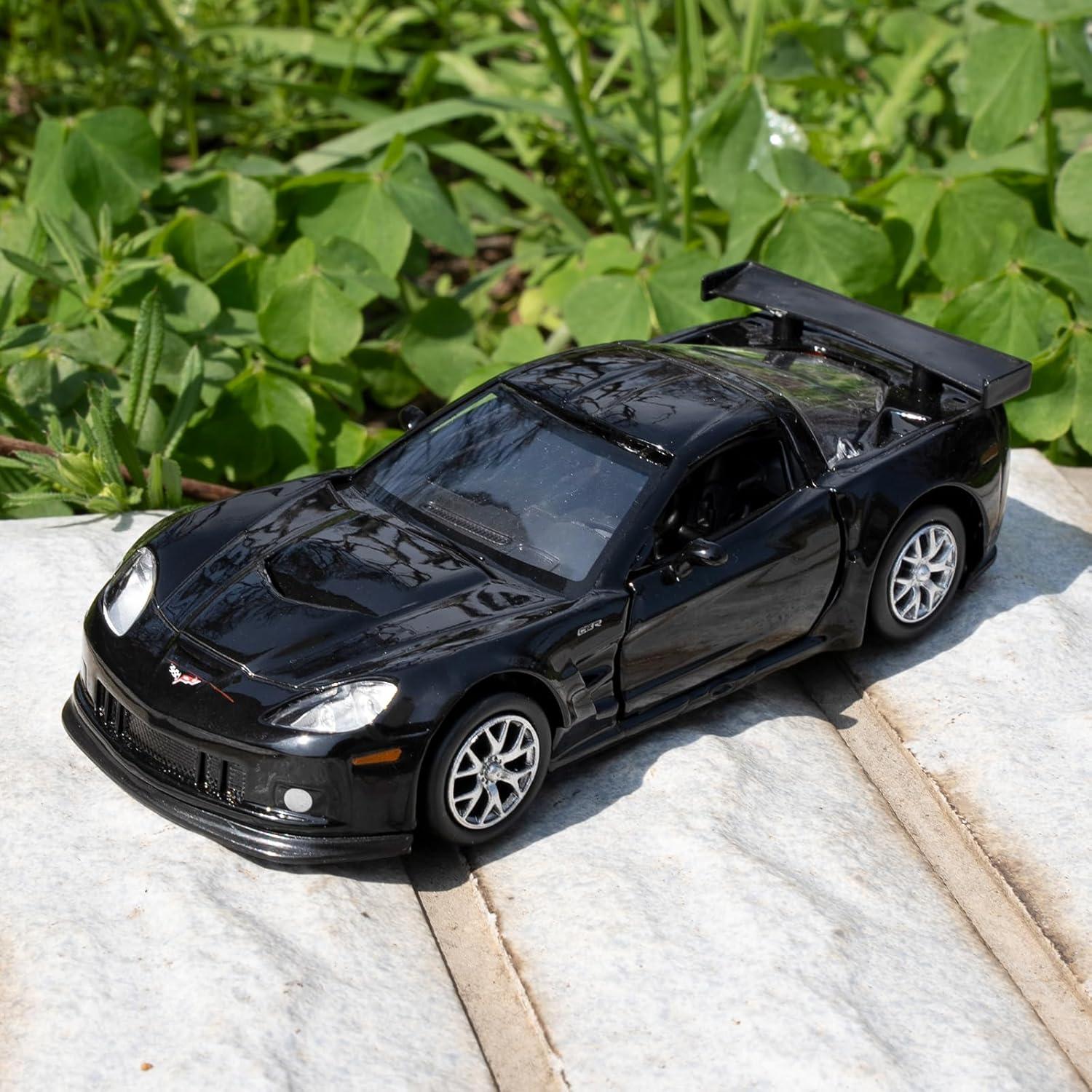 Coche de Juguete Chevrolet Corvette C6R 1/36 RMZ City Retroceso