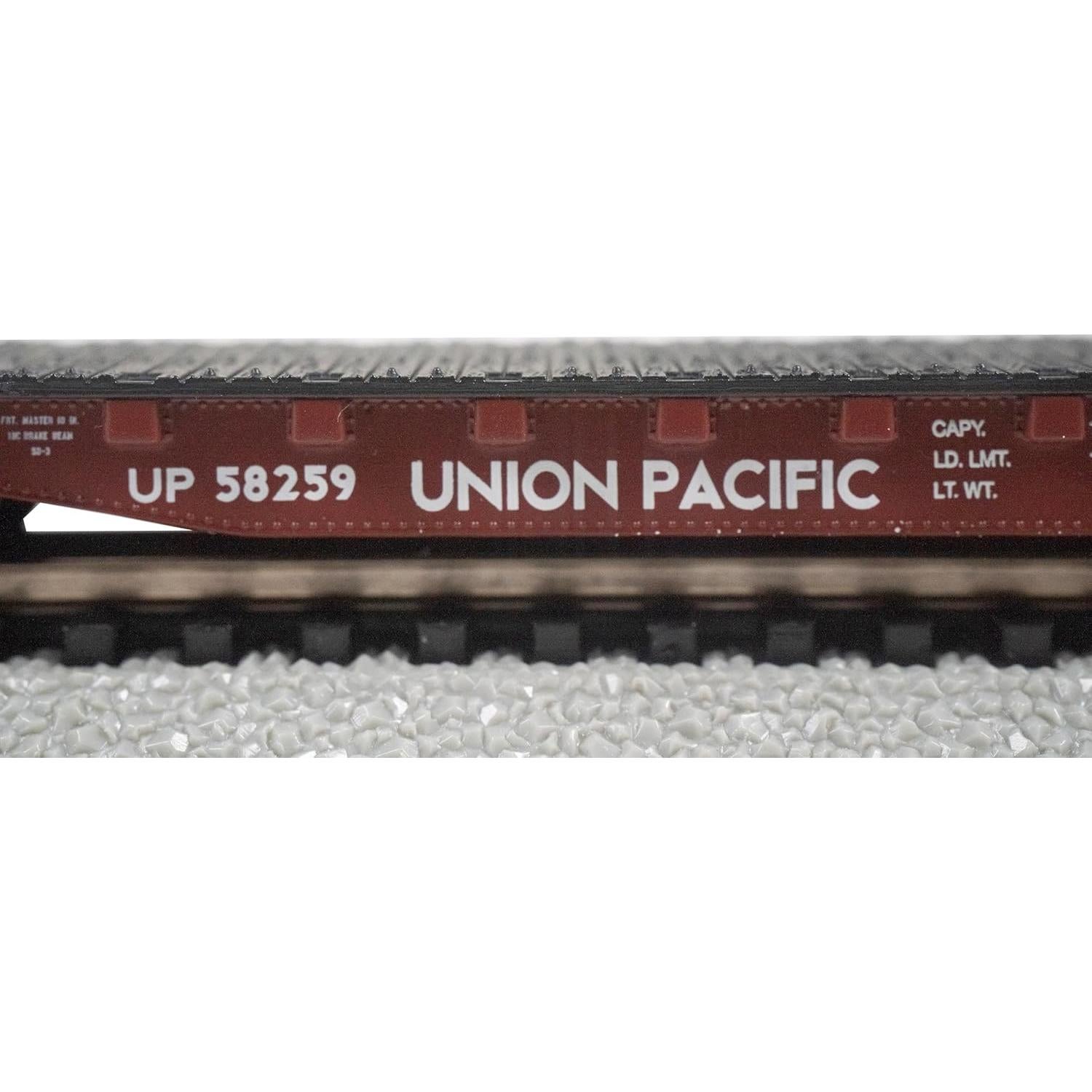Carro Plano Bachmann Union Pacific 58259 Escala N 10.16cm