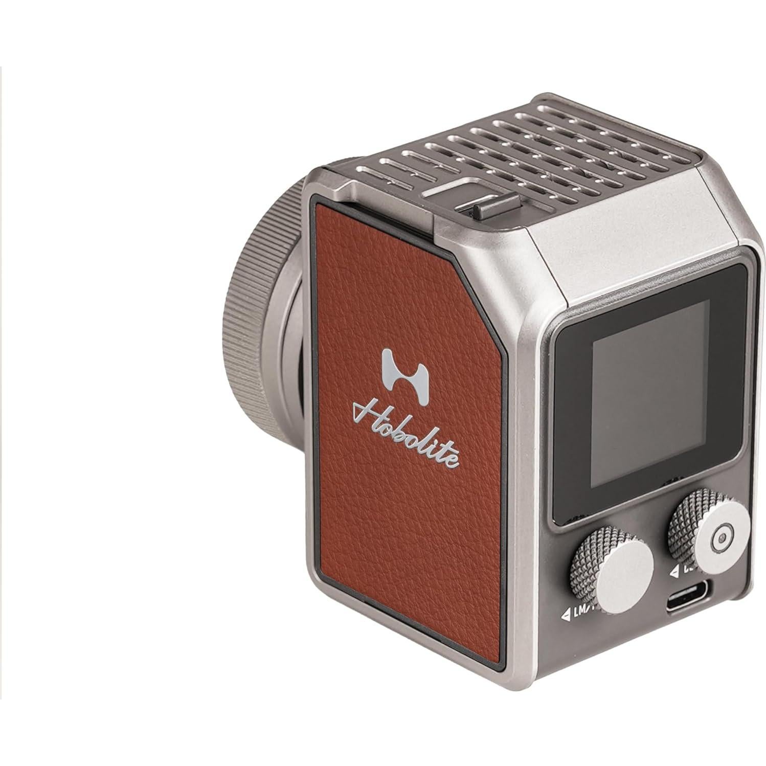 Kit de Luz de Video Micro HOBOLITE 8W con Pantalla LCD y Filtros