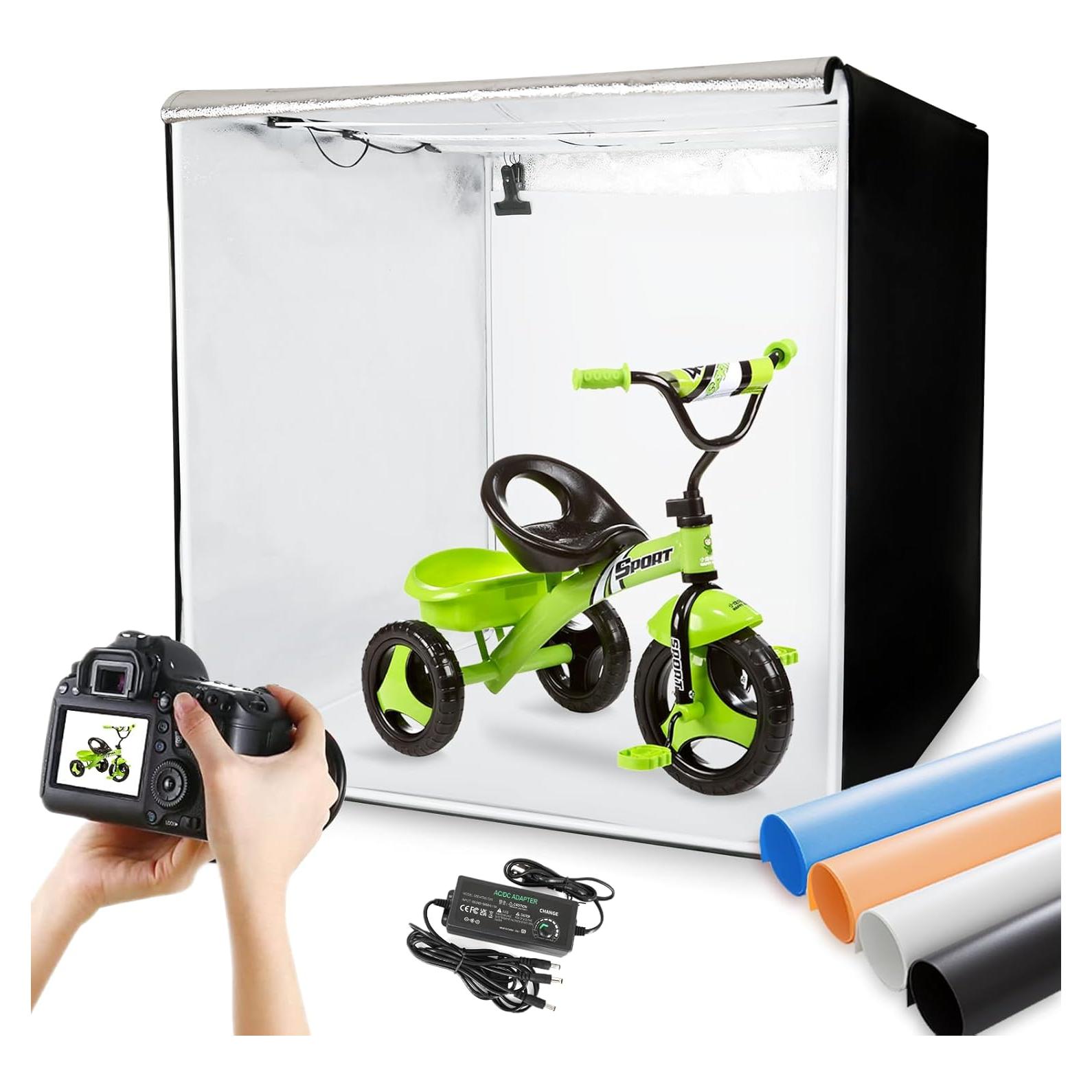 Caja de Luz Fotográfica Grande 99cm x 99cm LTRINGYS con 405 LED