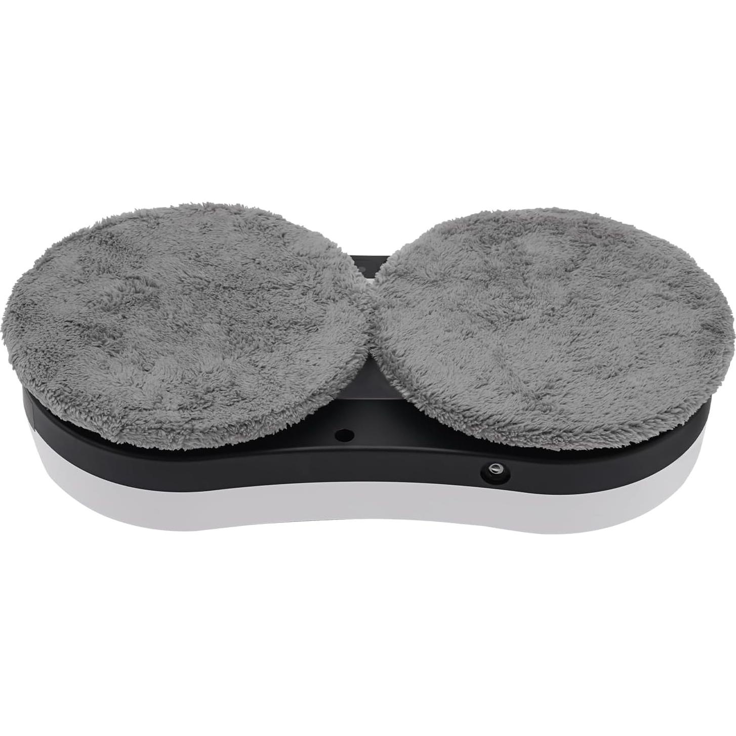 DNYSYSJ Window Cleaner Robot with Dual Water Spray, 70ML Automatic Cleaning Edge Detection Technology Remote Control for Windows Tiles Glass Door (White)