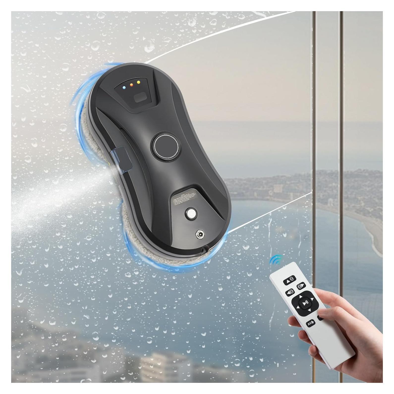 Robot Limpiador de Ventanas RibasuBB Automático 2800Pa Negro