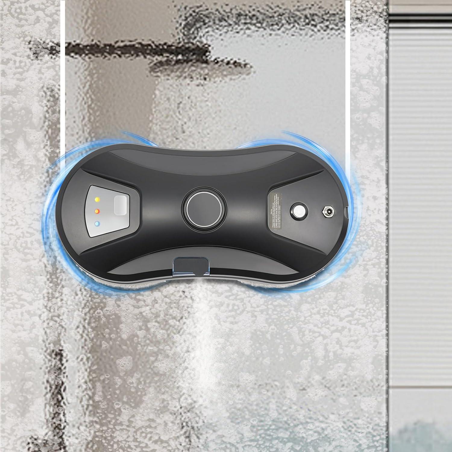 Robot Limpiador de Ventanas RibasuBB Automático 2800Pa Negro