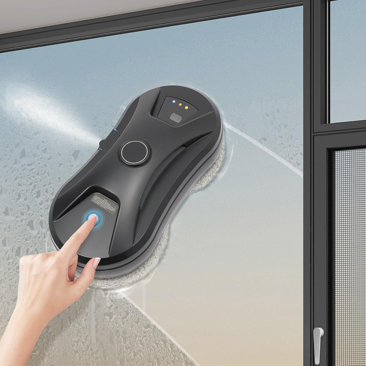 Robot Limpiador de Ventanas RibasuBB Automático 2800Pa Negro