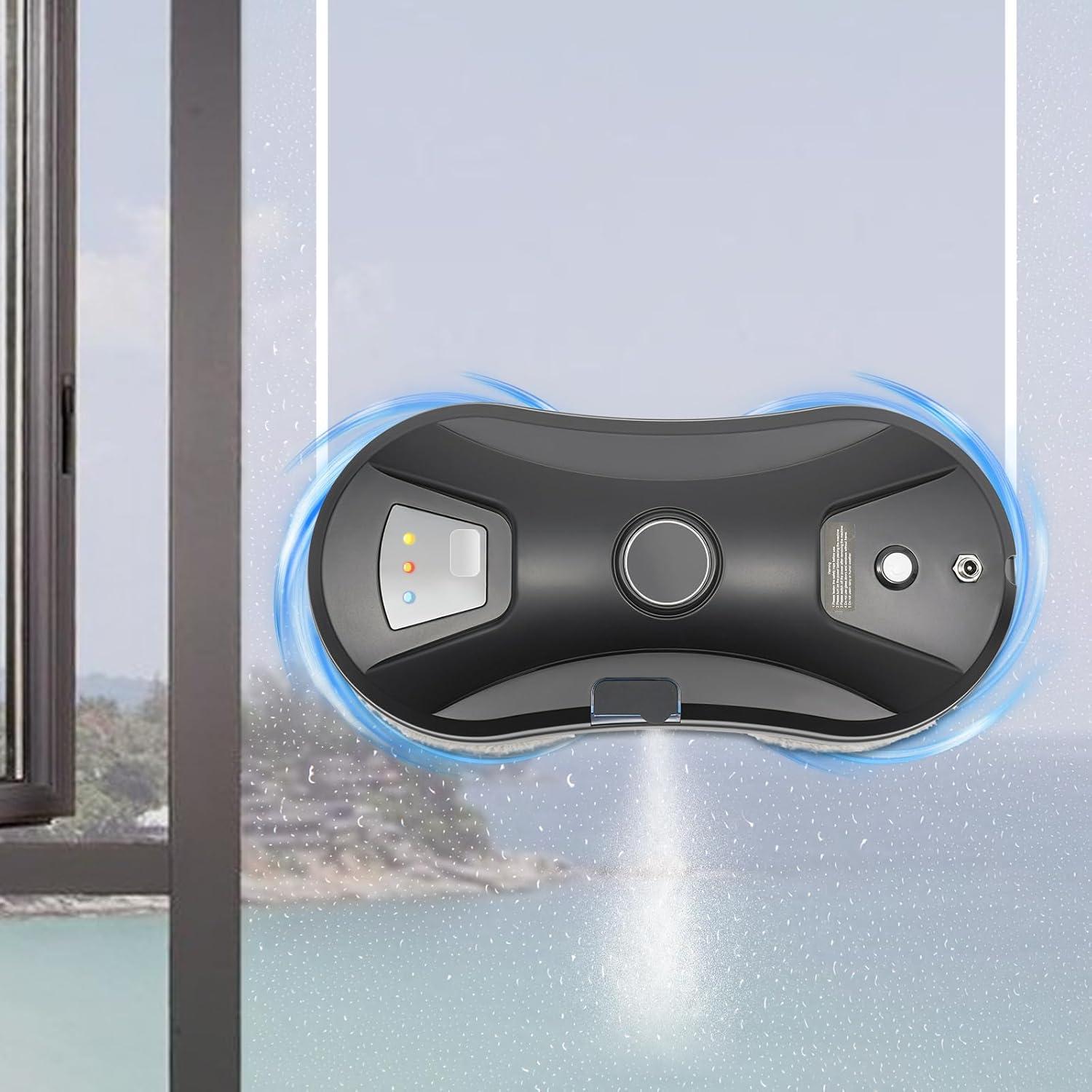 Robot Limpiador de Ventanas RibasuBB Automático 2800Pa Negro