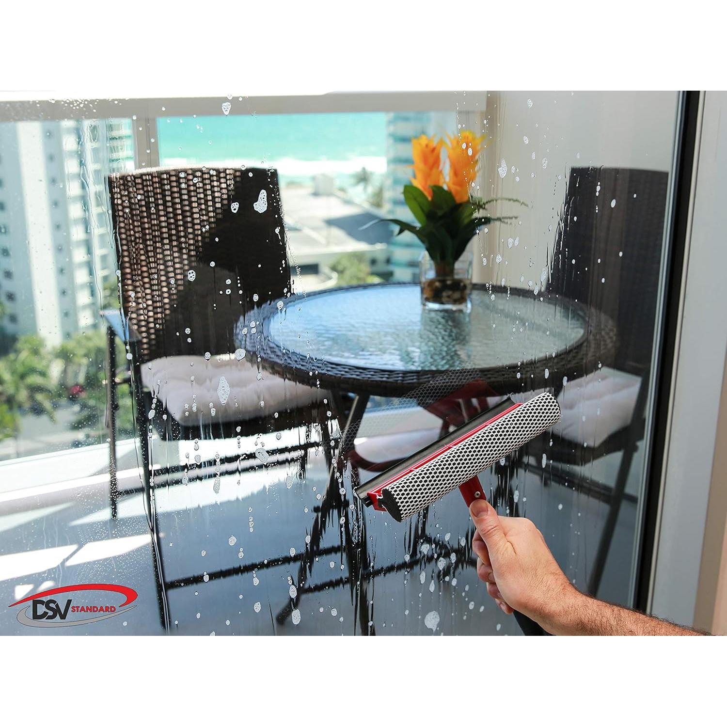 Limpiacristales DSV Estándar 20 cm 2-en-1 para Hogar y Coche