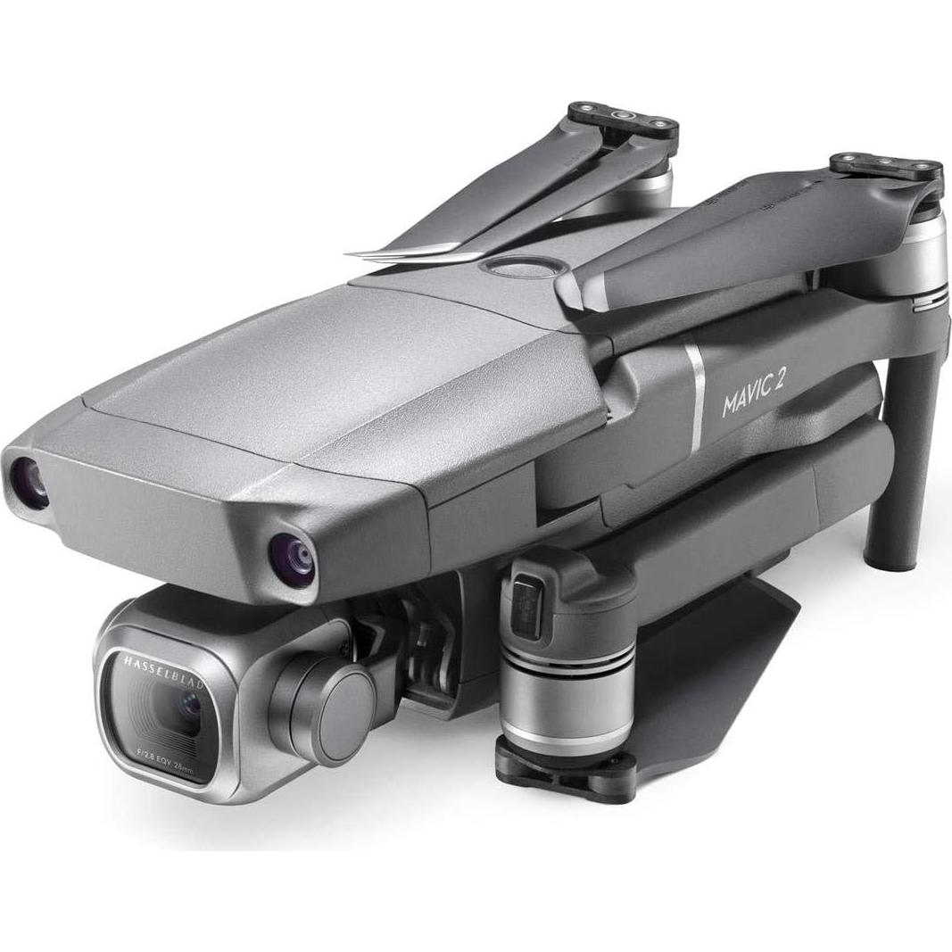 DJI Mavic 2 Pro - Drone Quadcopter UAV with Hasselblad Camera 3-Axis Gimbal HDR 4K Video Adjustable Aperture 20MP 1" CMOS Sensor, up to 48mph, Gray