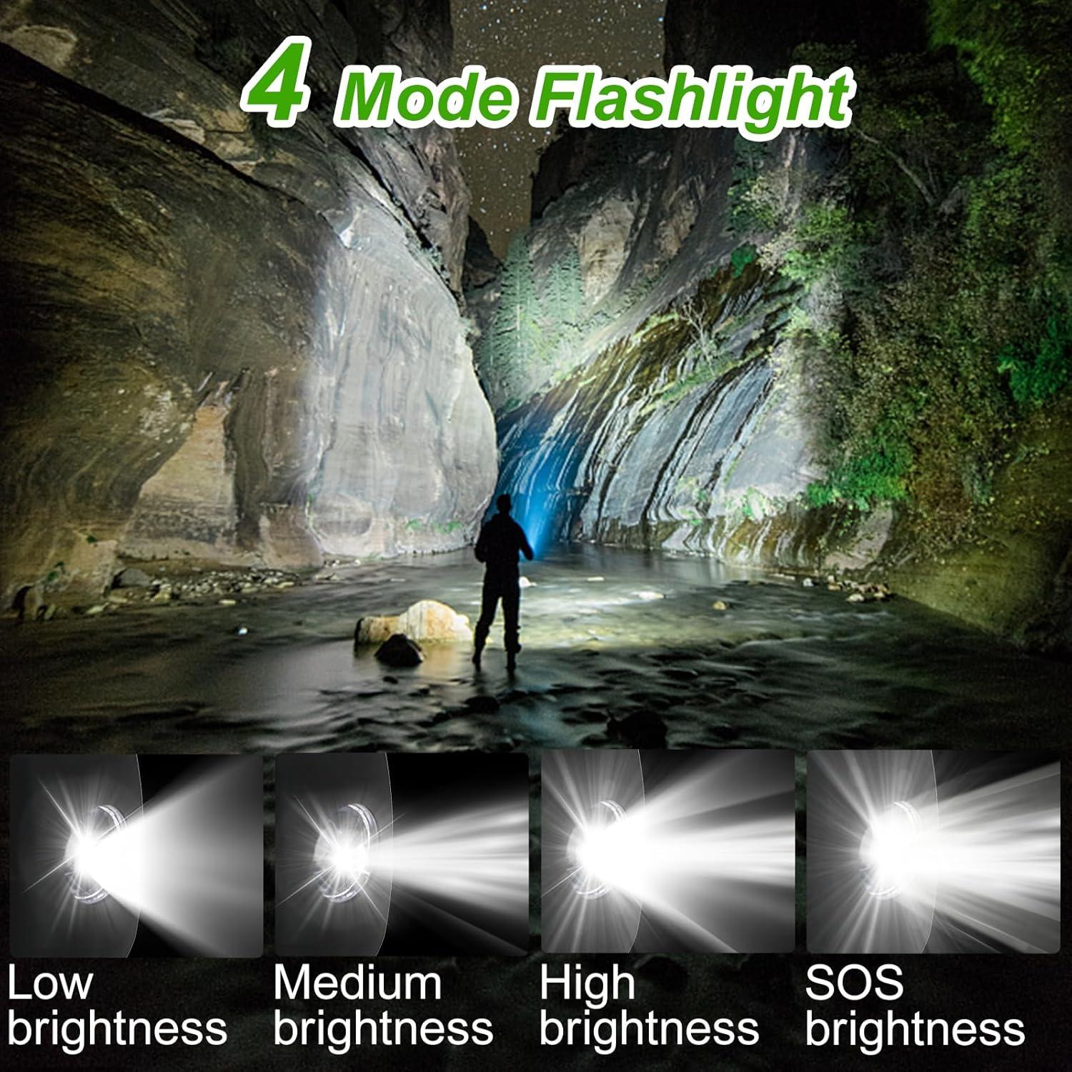 Radio de Manivela de Emergencia SonicRapid RT-radio-01 con Linterna LED