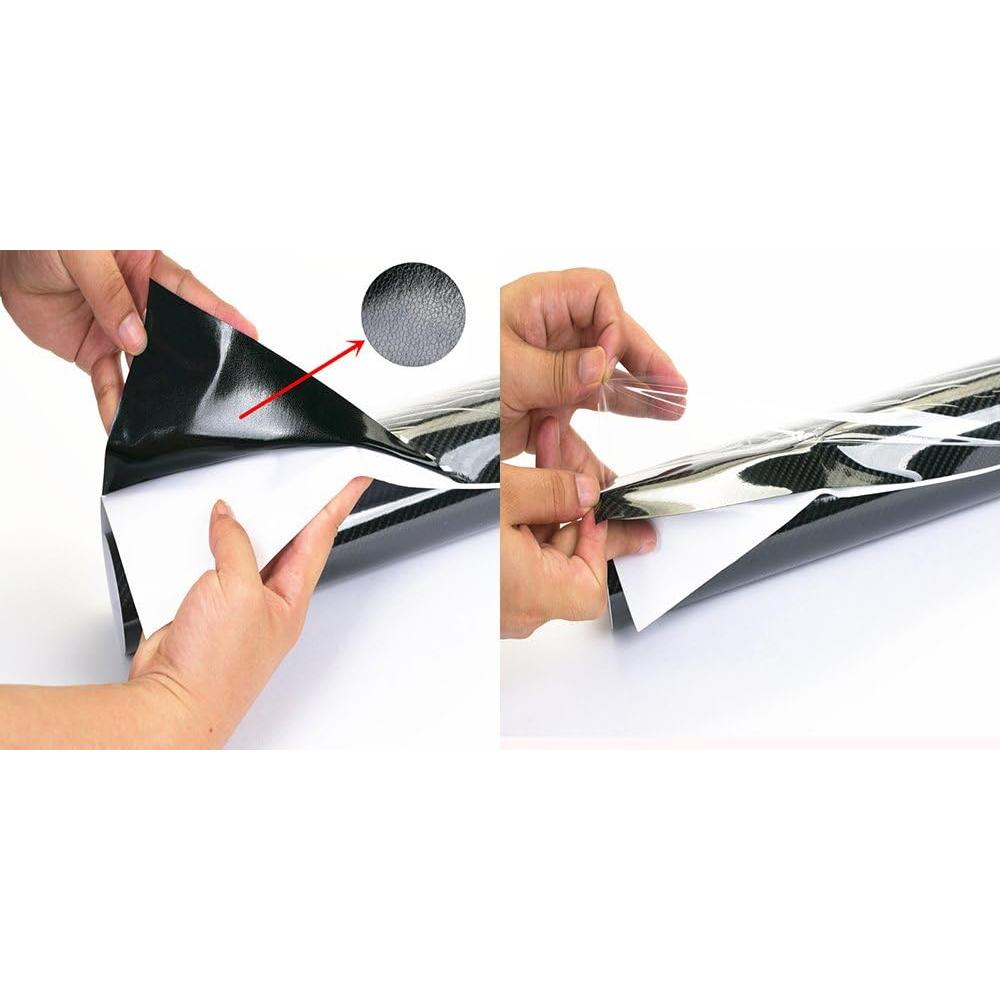 Vinilo de Fibra de Carbono LZLRUN 5D 0.30m x 1.52m para Autos