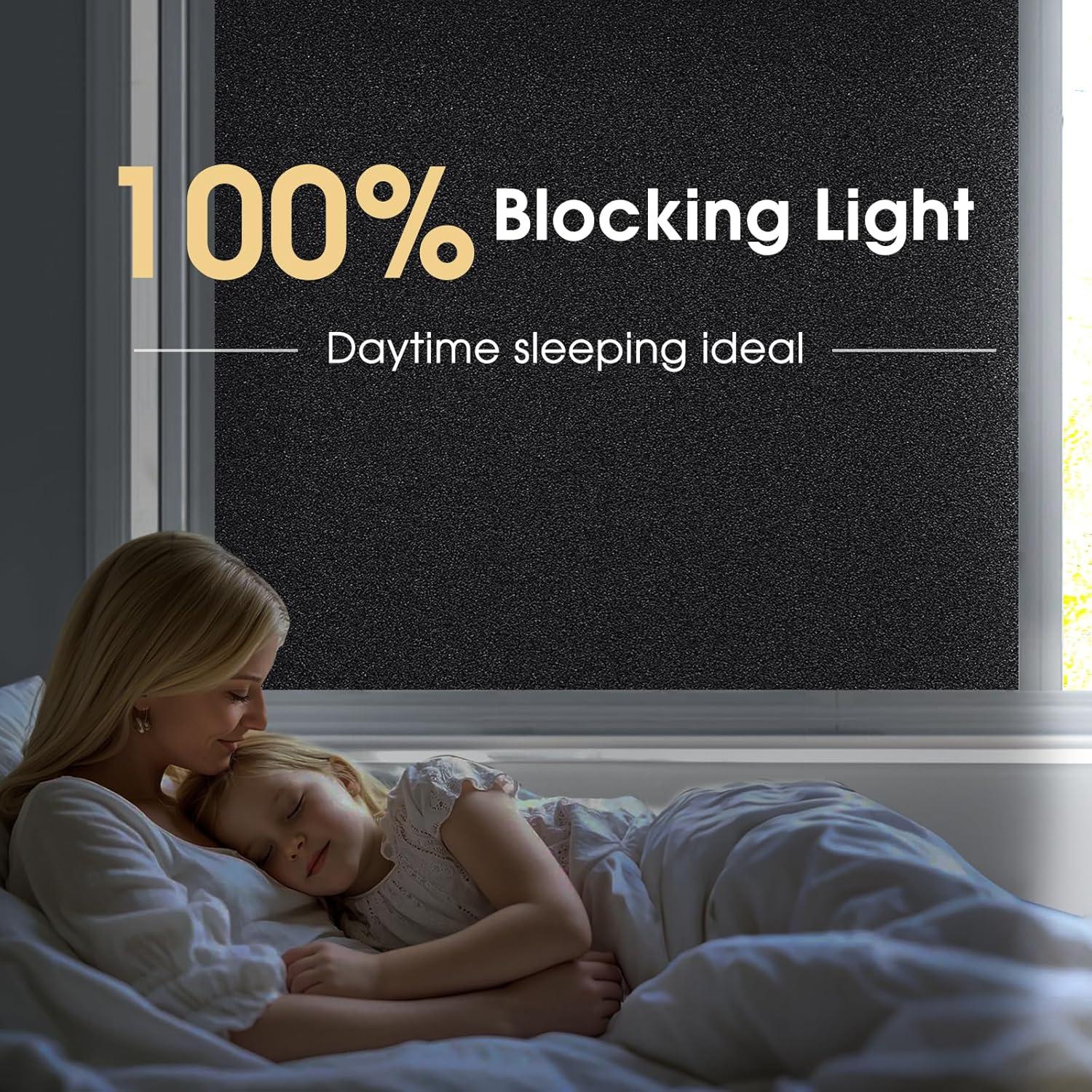 Película de Privacidad Coavas 30x200 cm Blackout Vinilo