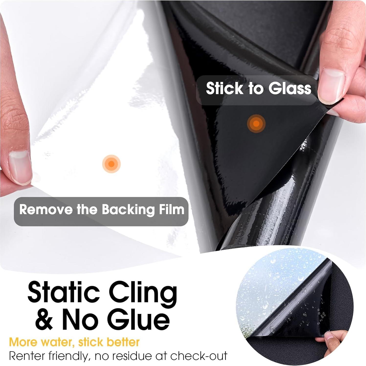 Película de Privacidad Coavas 30x200 cm Blackout Vinilo