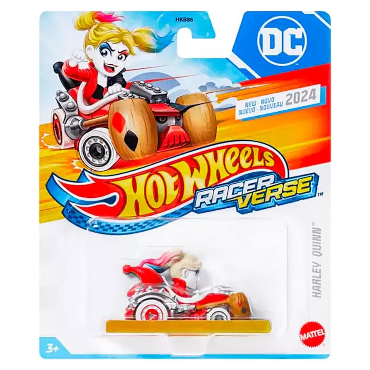Coche de Juguete Hot Wheels RacerVerse Harley Quinn 1:64