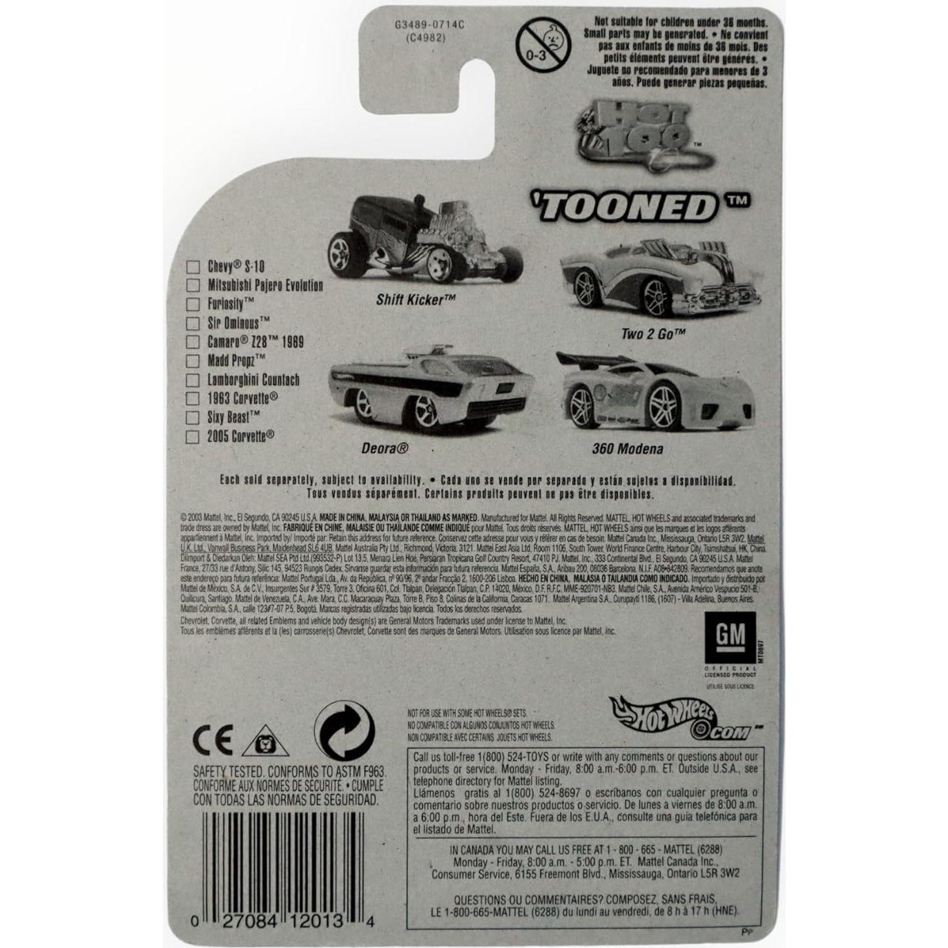 Hot Wheels 2004 Primeras Ediciones Coche Coleccionable Corvette