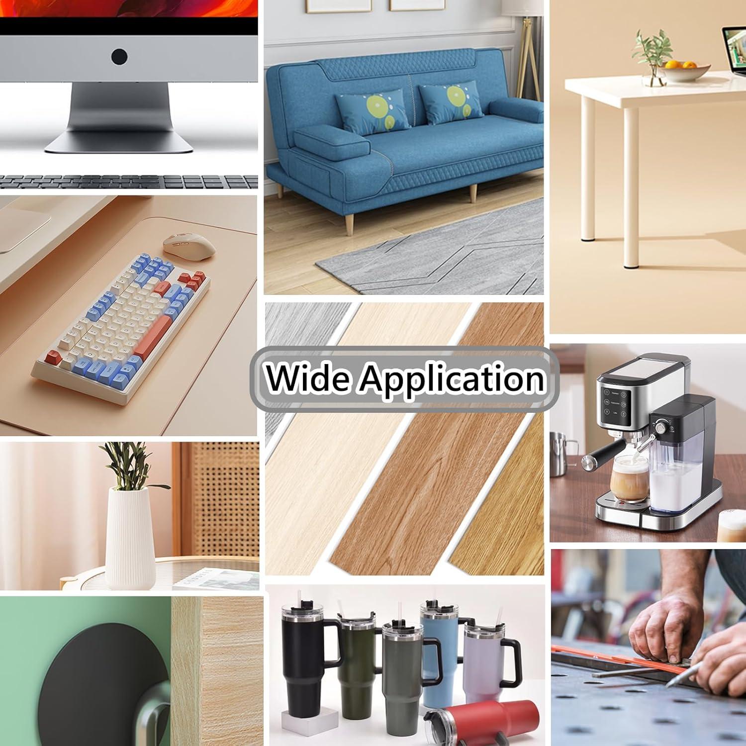 Jayen 133 Pcs Almohadillas de Fieltro Autoadhesivas Antirayaduras