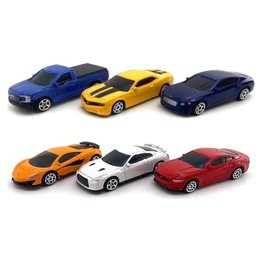 Set de 6 Coches Diecast Just For Laughs a Escala 1:64