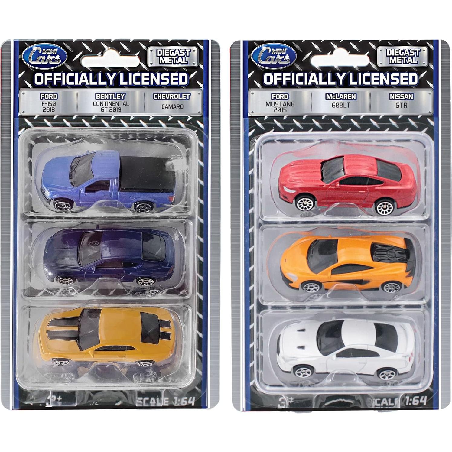 Set de 6 Coches Diecast Just For Laughs a Escala 1:64