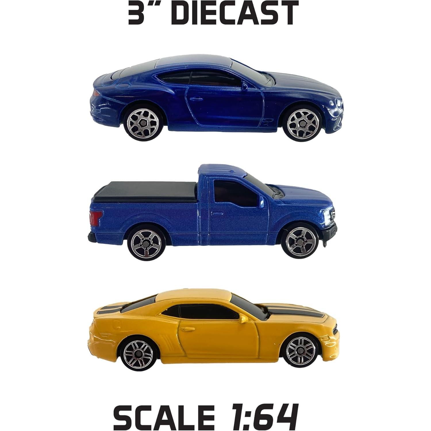 Set de 6 Coches Diecast Just For Laughs a Escala 1:64