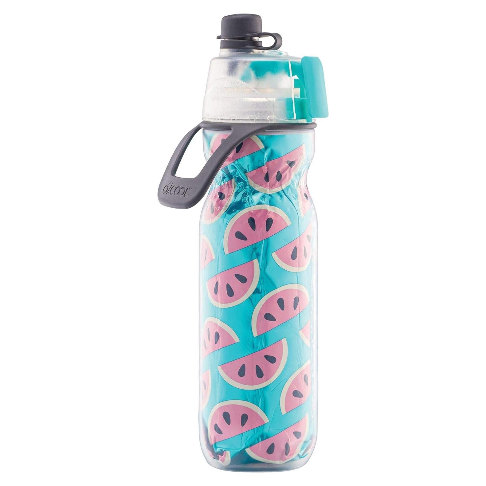Botella de Agua O2COOL Mist 'N Sip 20 oz Reutilizable Sandía