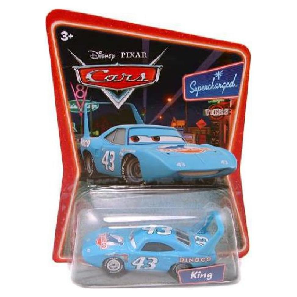 Coche de Juguete Rey de Cars 1:55 Mattel