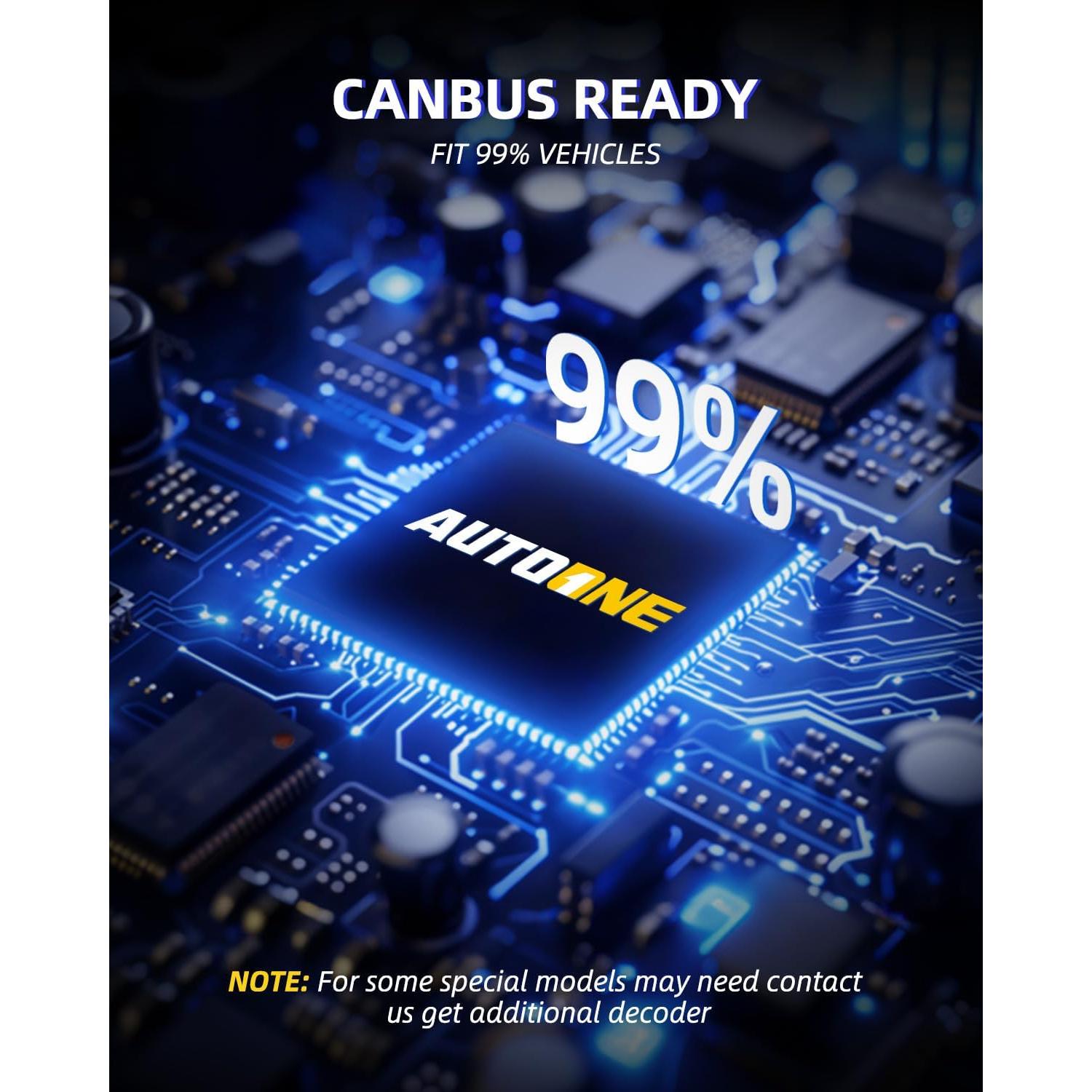 Bombillas de Niebla H1 AUTOONE Ultra Brillante 6500K Paquete de 2