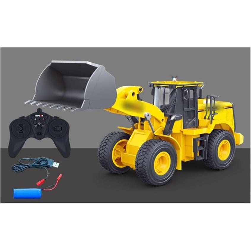 Bulldozer RC EHAIR 1:16 Control Remoto Metal 2.4G Juguete
