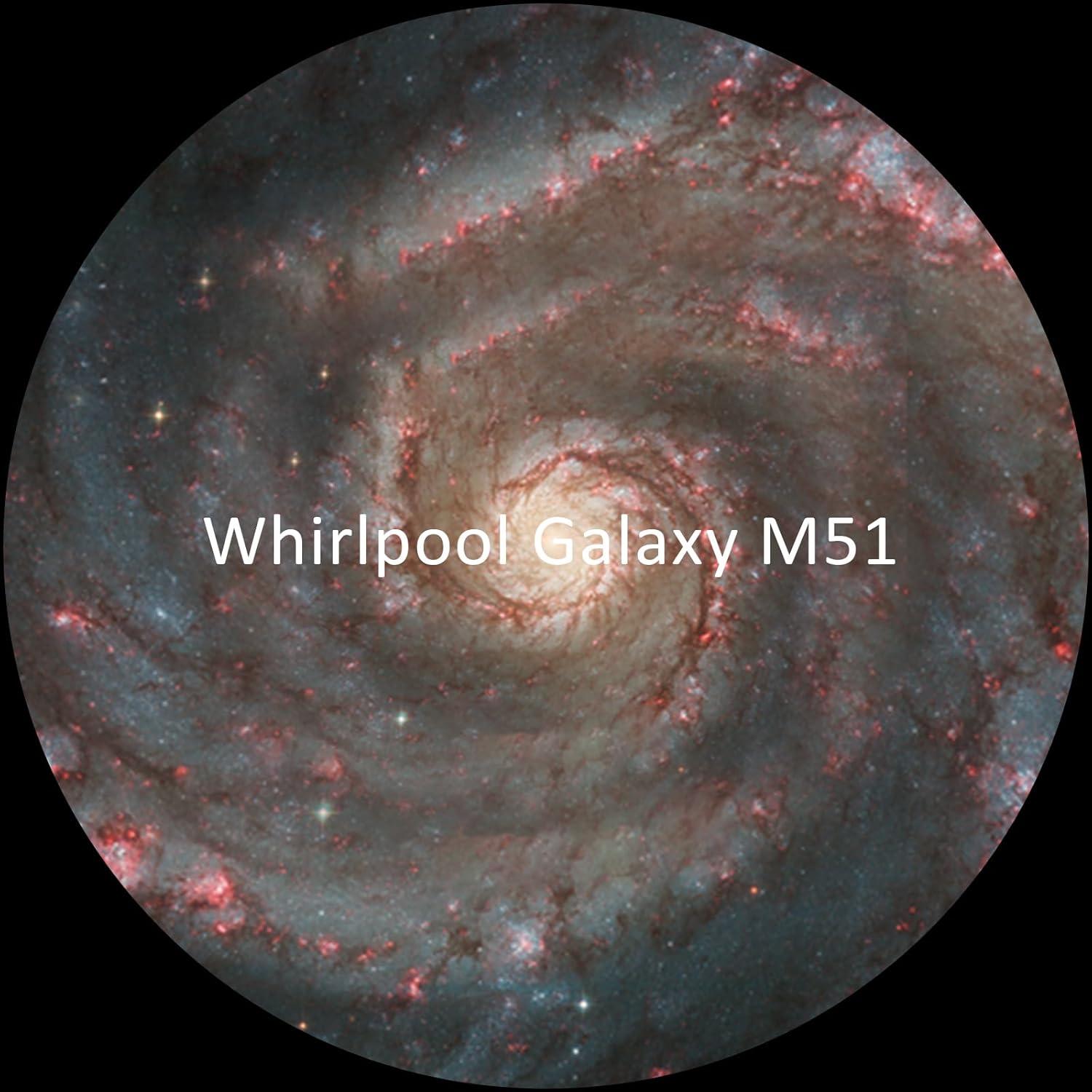 Realistic Discs for Ainael Meteor and Galaxy Projector - 5K Ultra HD Slides for Home Planetarium, 6-Disc Set Without Projector (Nebula 1)