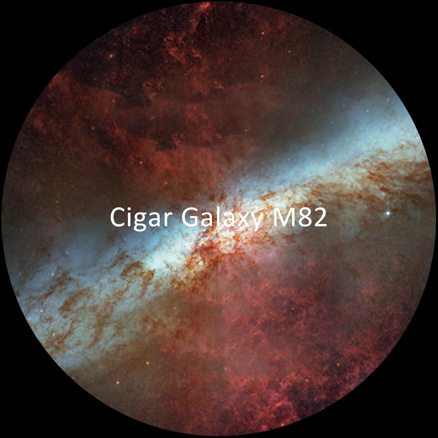 Realistic Discs for Ainael Meteor and Galaxy Projector - 5K Ultra HD Slides for Home Planetarium, 6-Disc Set Without Projector (Nebula 1)