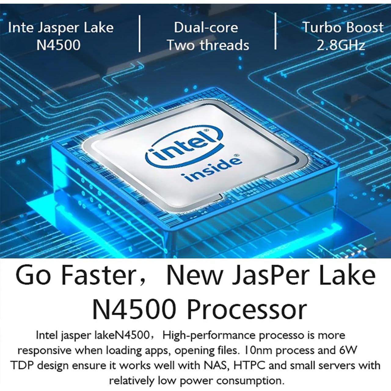 Mini PC CZBRTH MAP02 Celeron N4500 8GB DDR4 128GB SSD