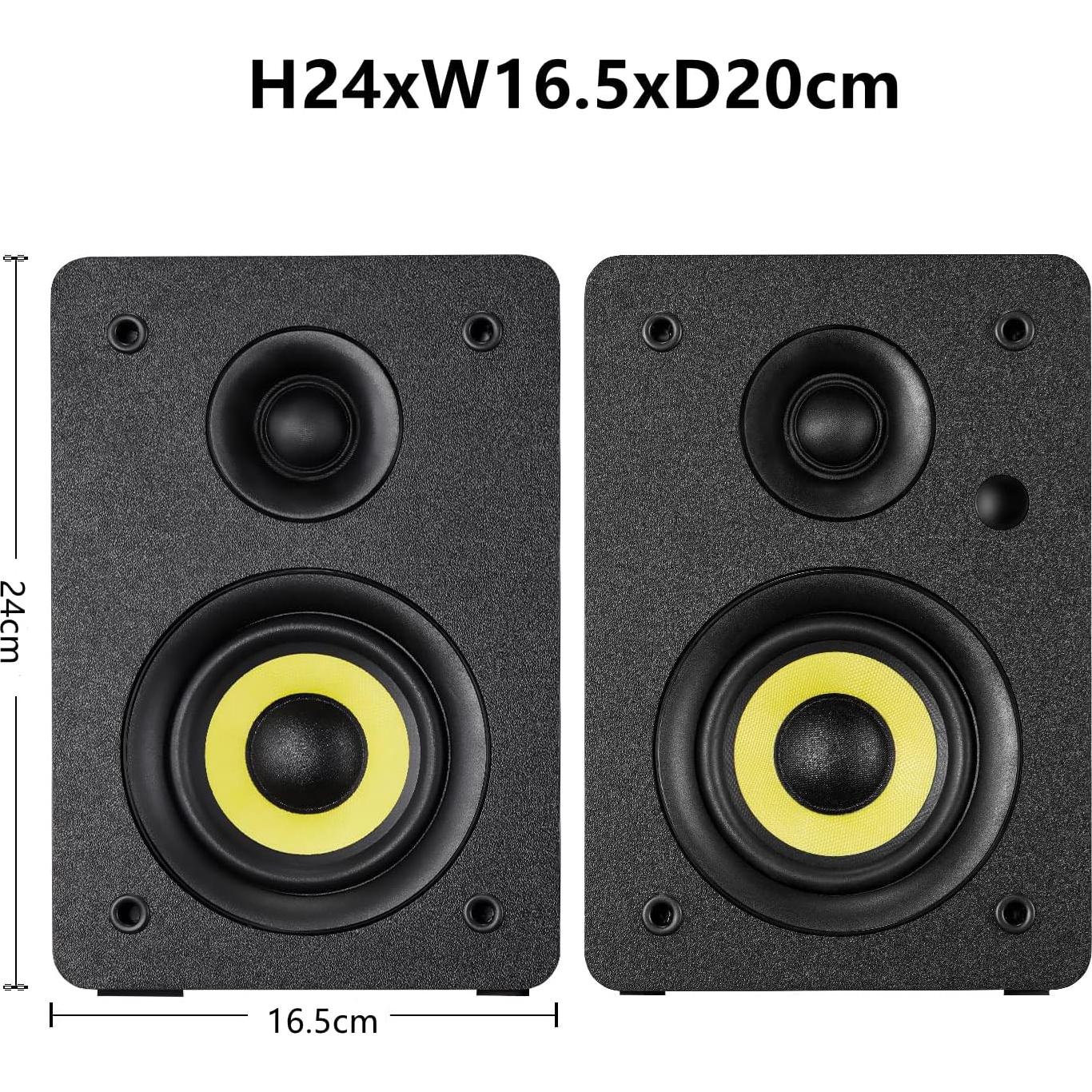 Altavoces Sanyun SW208 3" Bluetooth 5.0 60W Fibra Carbono