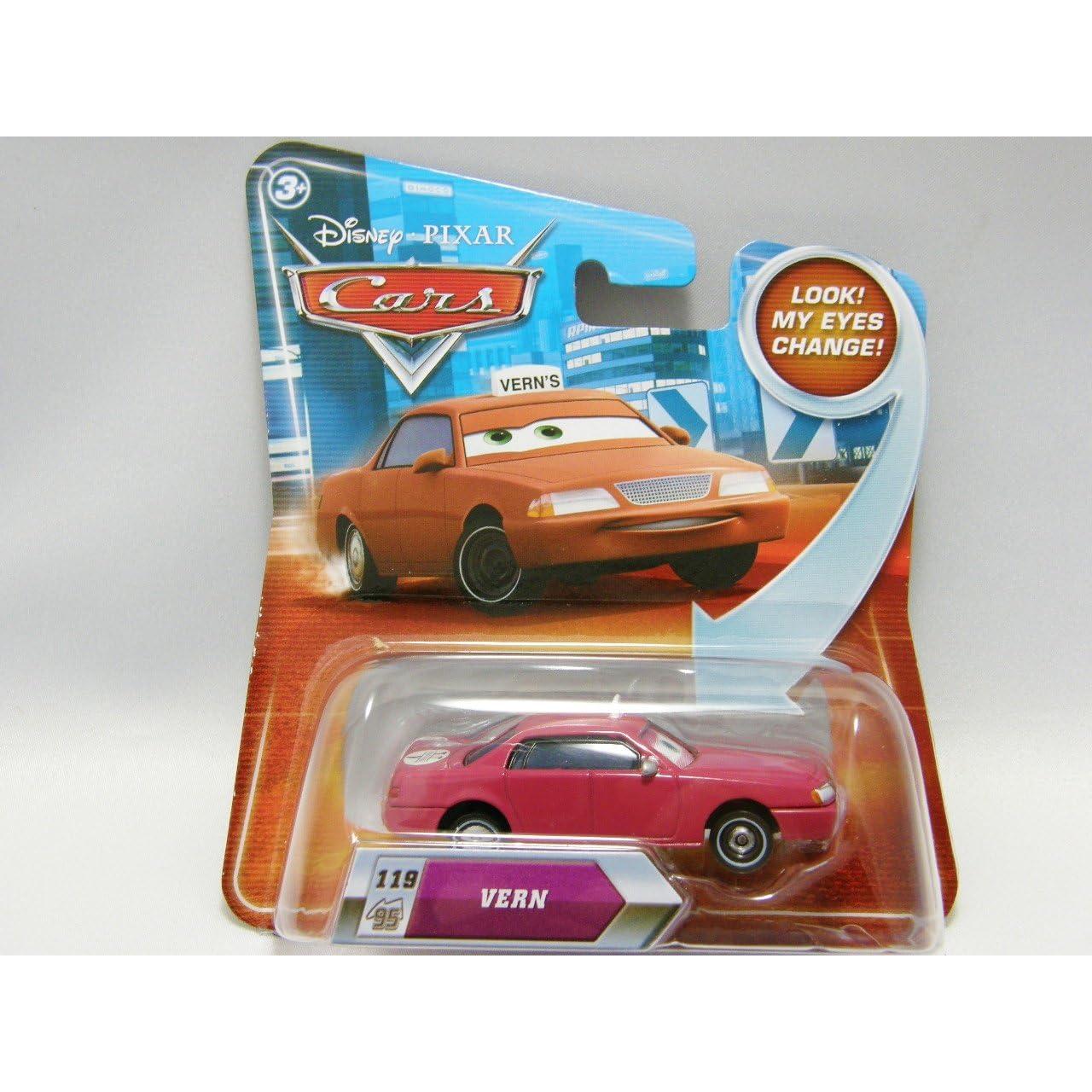 Vehículo de fundición Disney Pixar Cars Vern 1:55 con ojos lenticulares