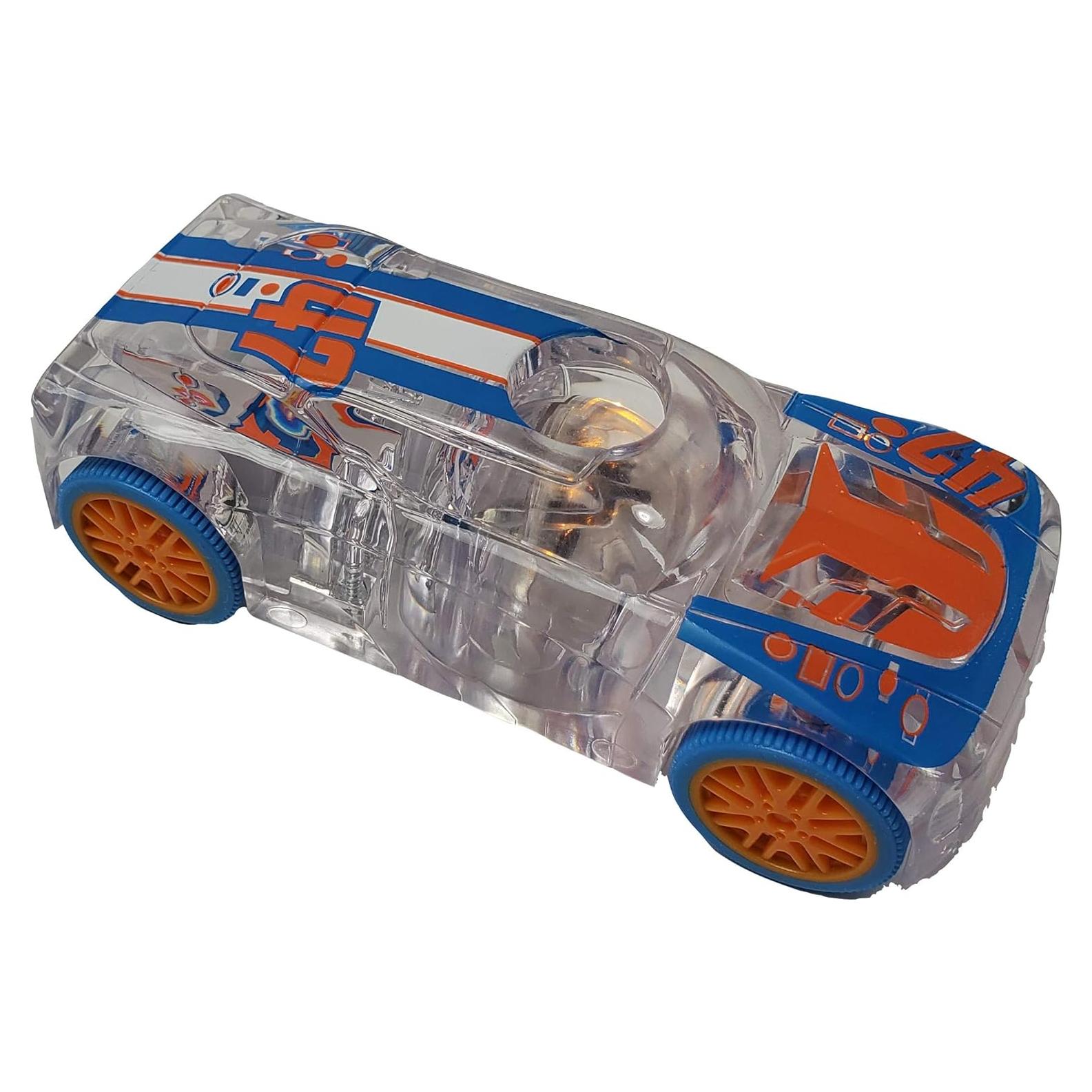 Coche de Carreras LED Naranja Skullduggery 12.7 cm para Niños