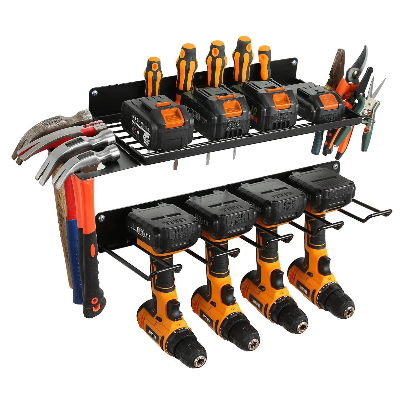 Organizador de Herramientas UU-Major Montaje en Pared 4 Estantes