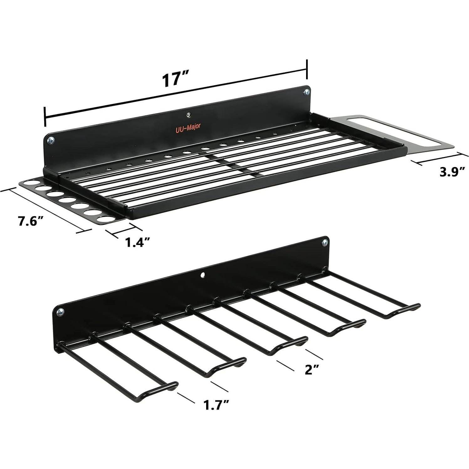 Organizador de Herramientas UU-Major Montaje en Pared 4 Estantes