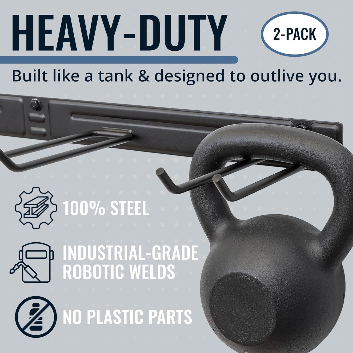 Organizador de Herramientas de Garaje StoreYourBoard 2 Paquete Negro