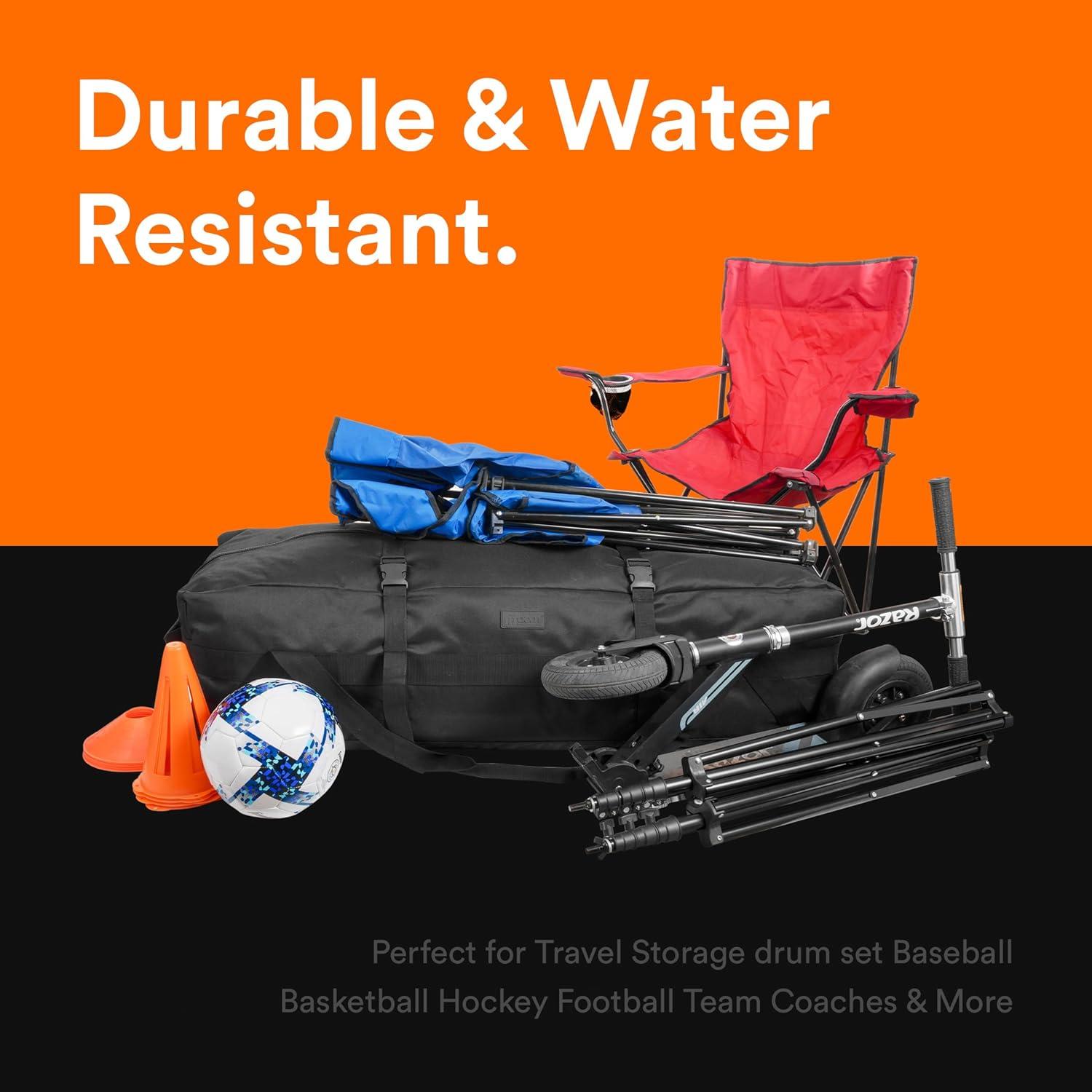 Bolsa de Viaje Extra Grande Fitdom 106L Resistente al Agua