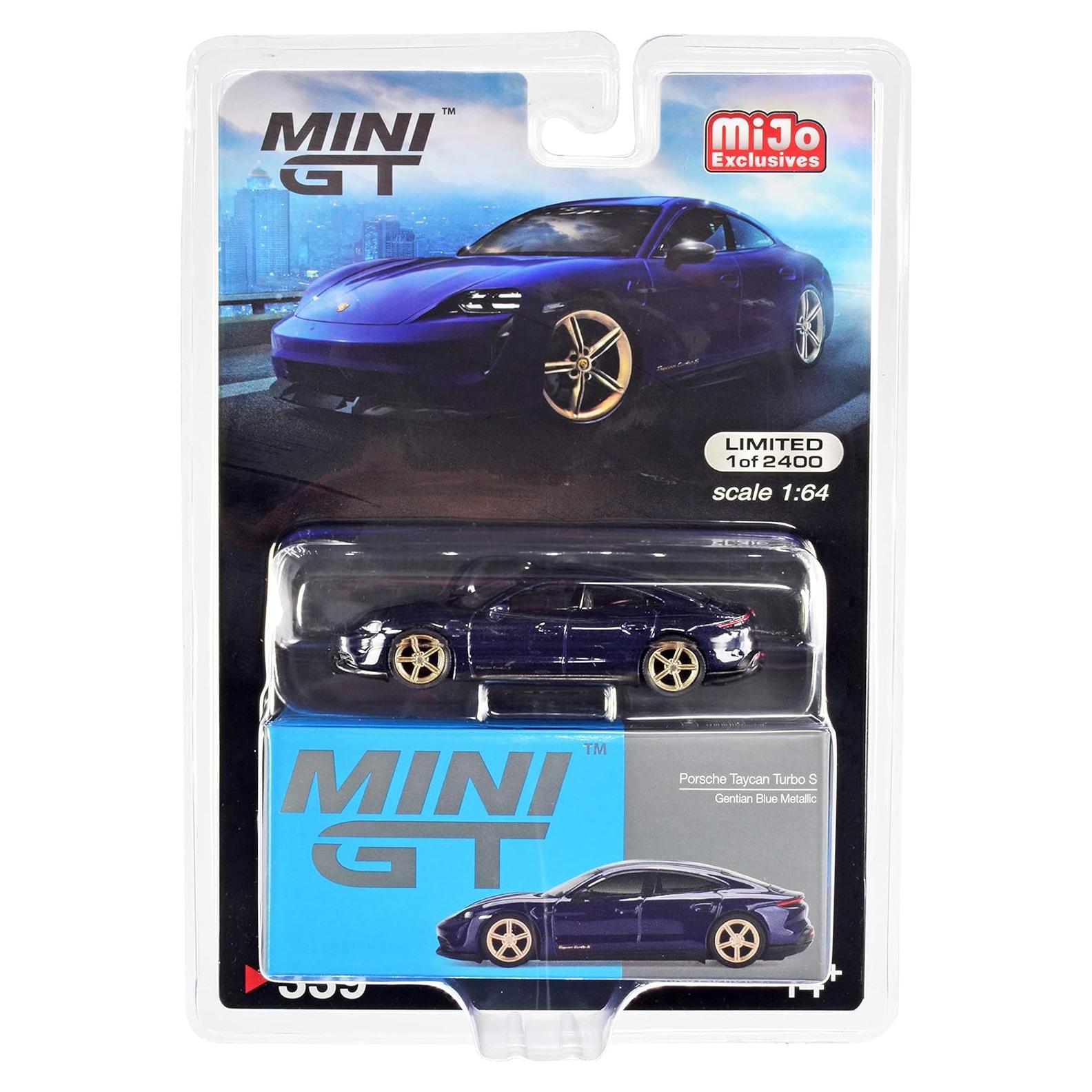 Miniatura de Coche Diecast TrueScale Taycan Turbo S 1:64