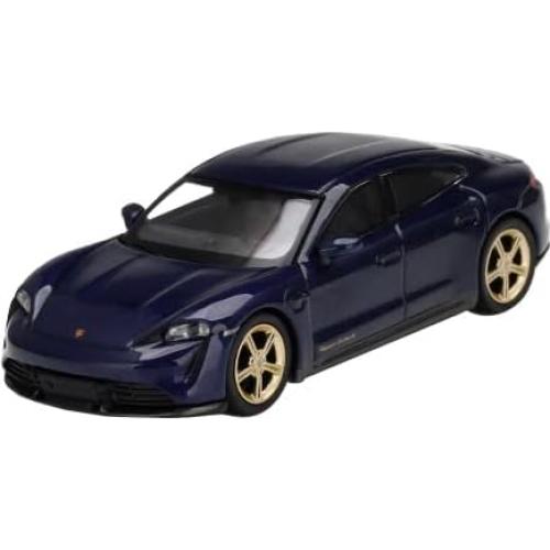 Miniatura de Coche Diecast TrueScale Taycan Turbo S 1:64