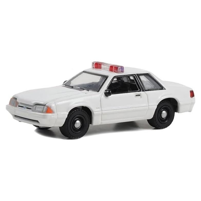 Coche Policía Mustang SSP Fox Body 1987-93 Greenlight 1:64