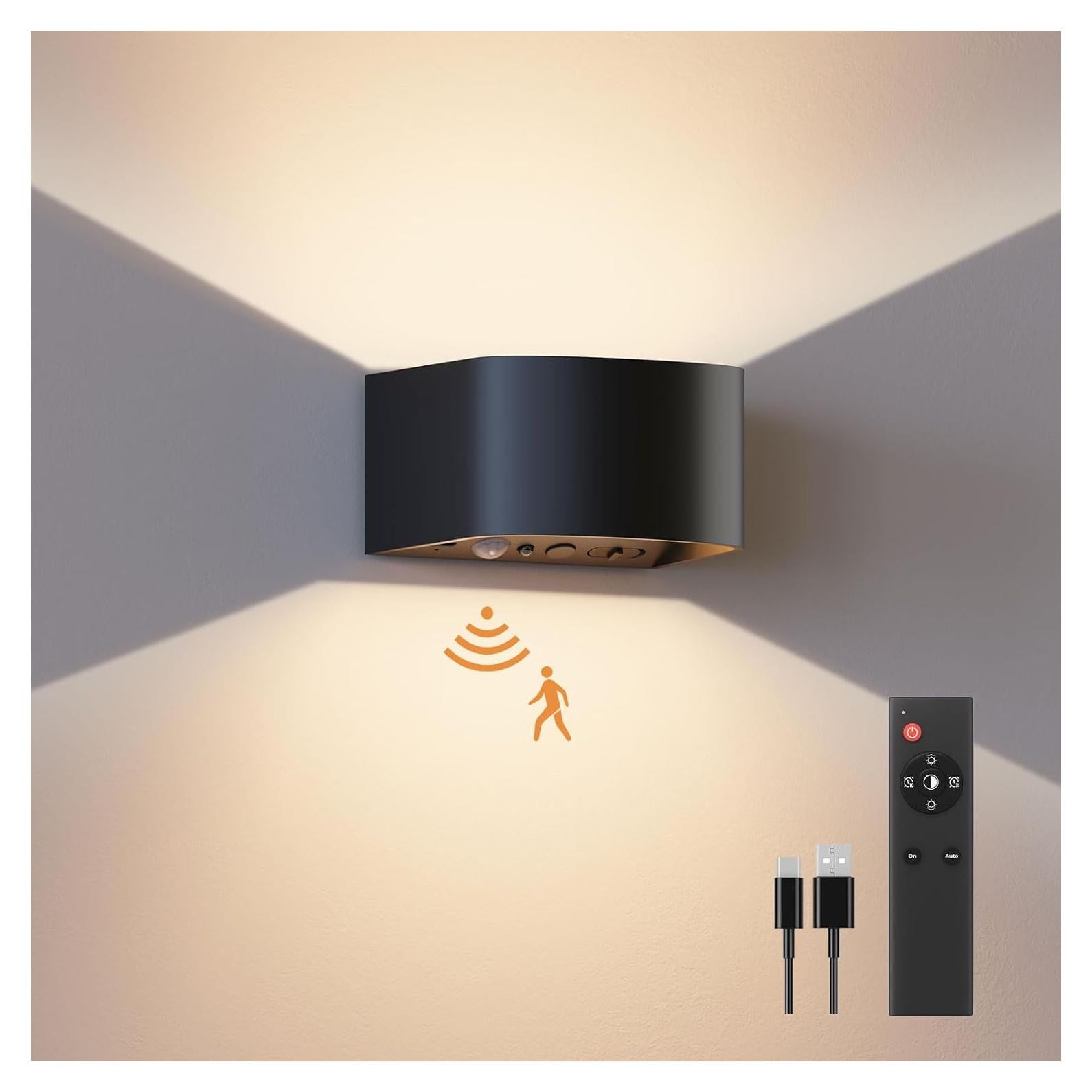 Luz de Pared FULEN con Sensor de Movimiento y Control Remoto