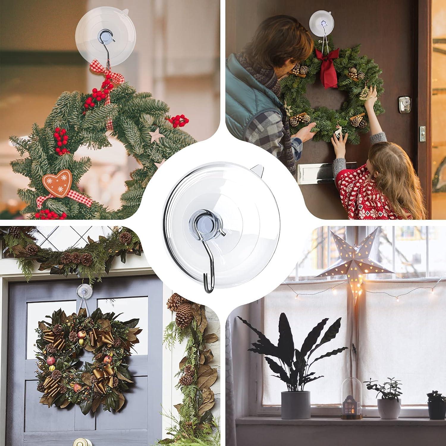 Ganchos de Ventosa Hangerspace Transparentes 8 Piezas 6.35 cm