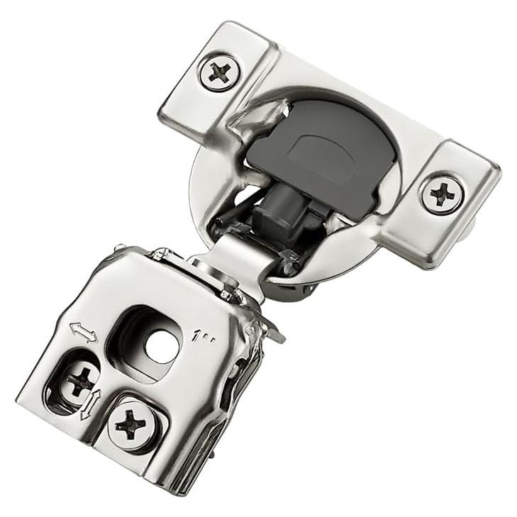 Bisagras de Cierre Suave Ravinte 1" Niquel Satinado 2 Pzas