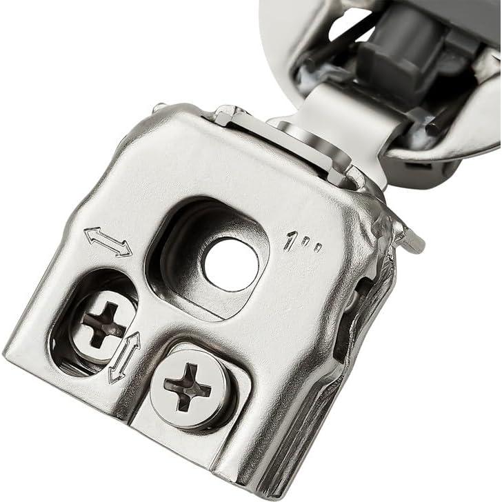 Bisagras de Cierre Suave Ravinte 1" Niquel Satinado 2 Pzas